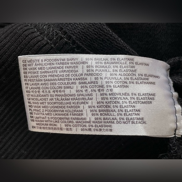 NWT Minikid Hooded Pullover Sweatshirt in Black 5-6 - Picture 13 of 13